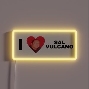I Heart Sal Vulcano RGB Neon Sign
