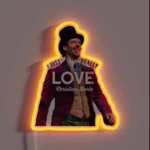 I Just Really Love Christian Borle RGB Neon Sign