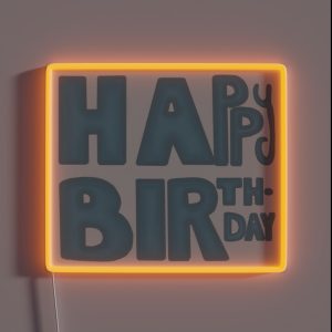 I Know How Big Letters Should Be RGB Neon Sign I Know How Big Letters Should Be RGB Neon Sign