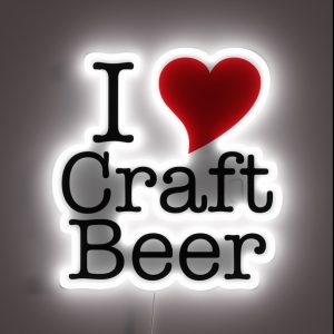 I Love Craft Beer RGB Neon Sign