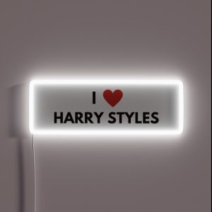 I Love Harry Styles RGB Neon Sign