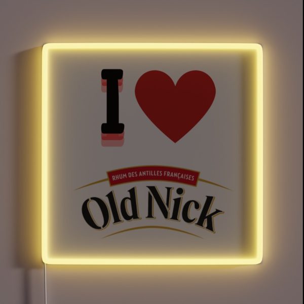 I Love Old Nick RGB Neon Sign