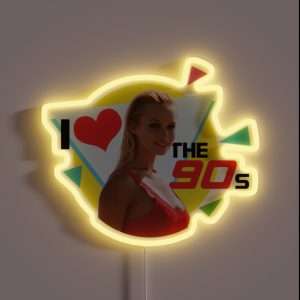 I Love The 90 S RGB Neon Sign