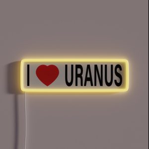 I Love Uranus RGB Neon Sign