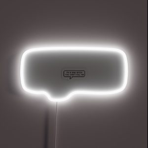 I M A Bad Bitch You Can T Kill Me RGB Neon Sign I M A Bad Bitch You Can T Kill Me RGB Neon Sign