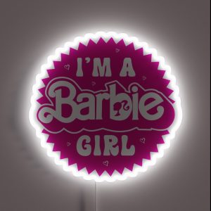 I M A Barbie Girl New Exclusive Design RGB Neon Sign