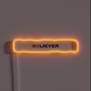 I M A BOLIEVER RGB Neon Sign I M A BOLIEVER RGB Neon Sign