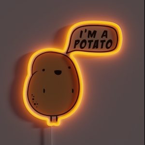 I M A Potato RGB Neon Sign