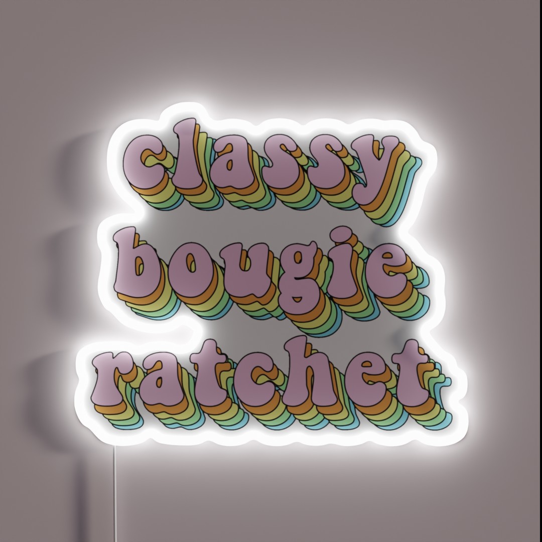 I M A Savage RGB Neon Sign I M A Savage RGB Neon Sign