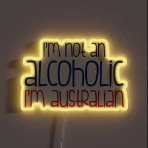 I M Australian RGB Neon Sign