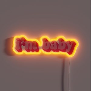 I M BABY RGB Neon Sign