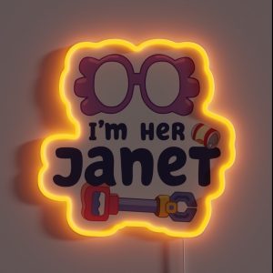 I M Her Janet RGB Neon Sign