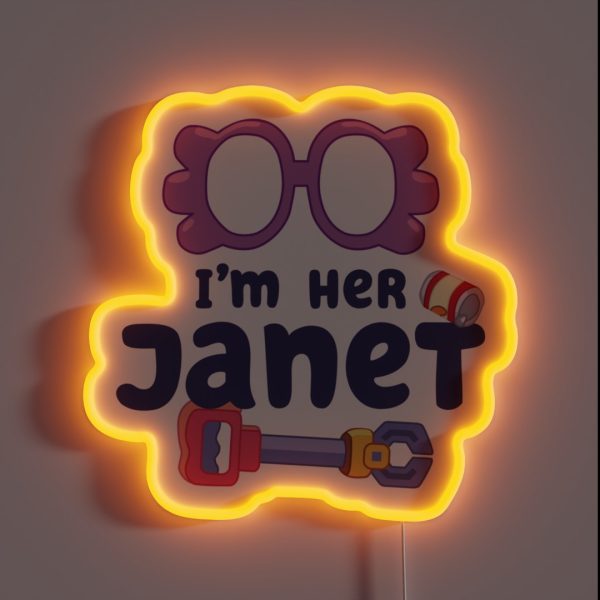 I M Her Janet RGB Neon Sign