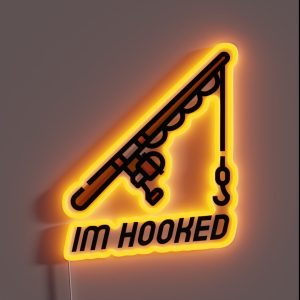 I M Hooked RGB Neon Sign I M Hooked RGB Neon Sign