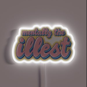 I M The Illest RGB Neon Sign