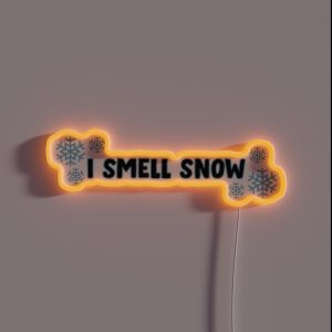 I Smell Snow RGB Neon Sign I Smell Snow RGB Neon Sign