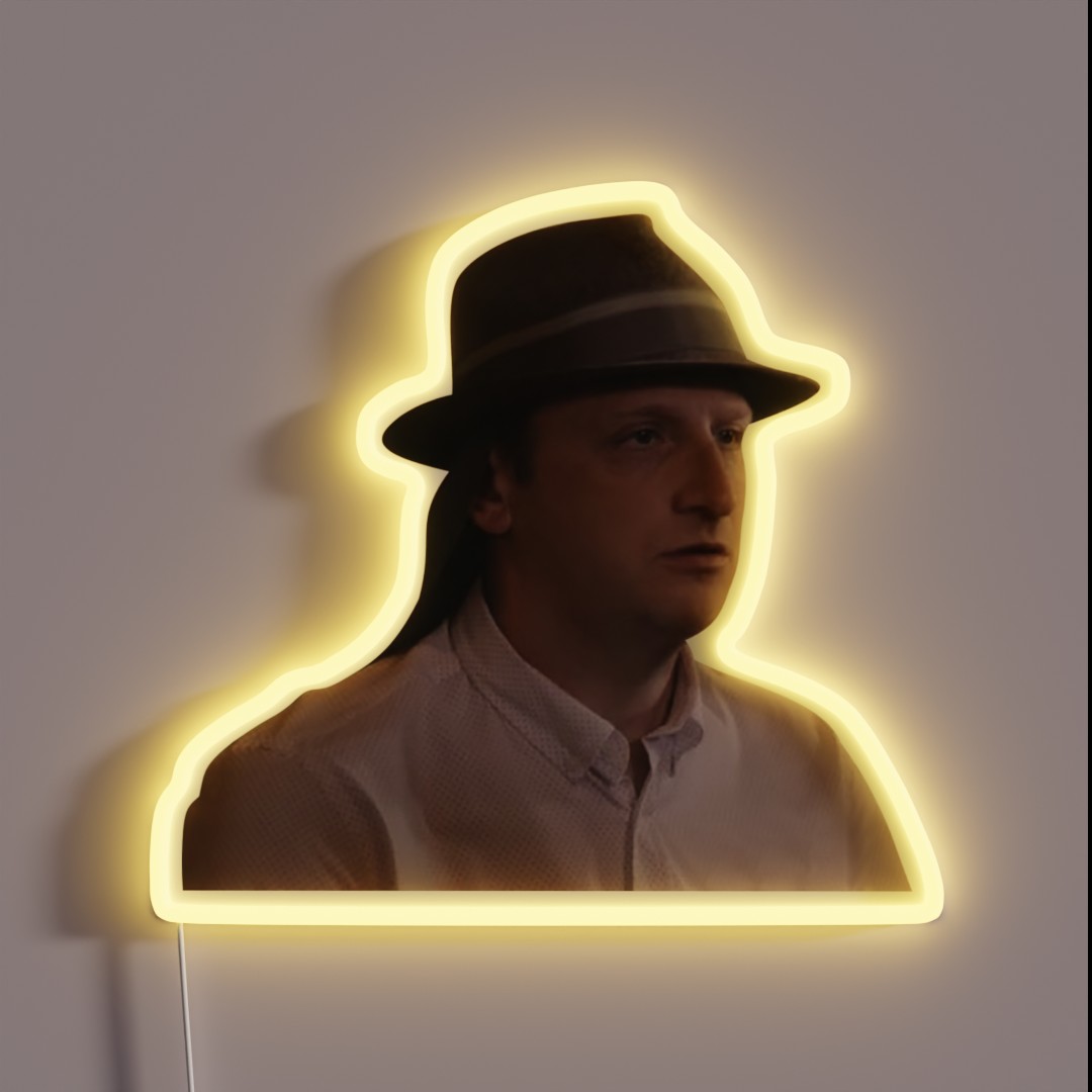 I Think You Should Leave Hat RGB Neon Sign I Think You Should Leave Hat RGB Neon Sign