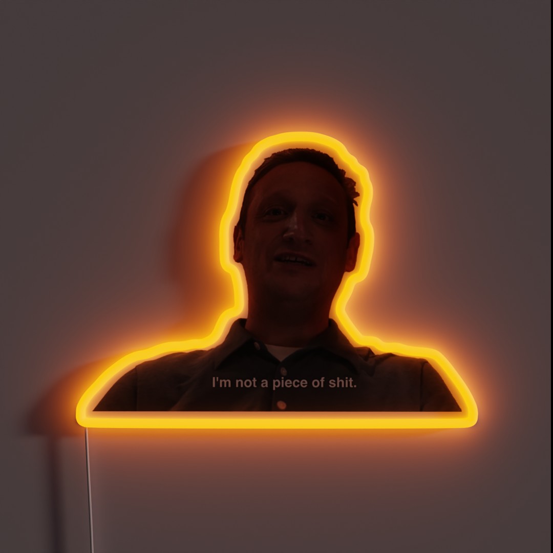 I Think You Should Leave I M Not A Piece Of RGB Neon Sign I Think You Should Leave I M Not A Piece Of RGB Neon Sign