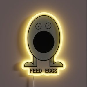 I Think You Should Leave Season 3 Feed Eggs RGB Neon Sign I Think You Should Leave Season 3 Feed Eggs RGB Neon Sign