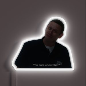 I Think You Should Leave Tim Robinson You Sure About That Funny Scene RGB Neon Sign I Think You Should Leave Tim Robinson You Sure About That Funny Scene RGB Neon Sign