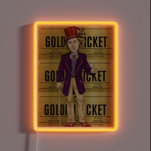 I Ve Got The Golden Ticket RGB Neon Sign I Ve Got The Golden Ticket RGB Neon Sign