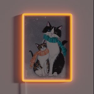 I Will Keep You Warm Cats RGB Neon Sign