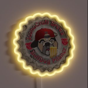 ICB Pilsner Bottlecap1 RGB Neon Sign