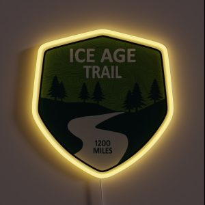 Ice Age Trail RGB Neon Sign