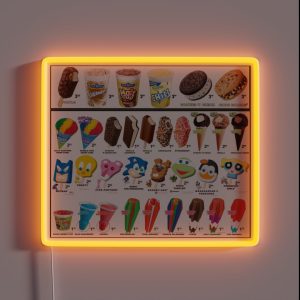 Ice Cream Paintjob RGB Neon Sign