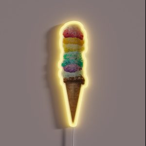 Ice Cream RGB Neon Sign Ice Cream RGB Neon Sign