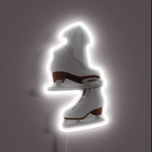 Ice Skates RGB Neon Sign Ice Skates RGB Neon Sign