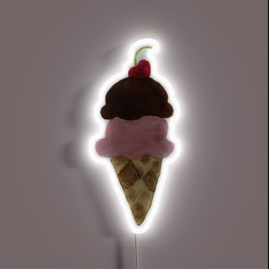 Icecream Cone RGB Neon Sign