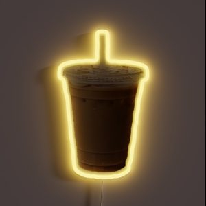 Iced Coffee RGB Neon Sign
