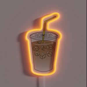 Iced Latte RGB Neon Sign