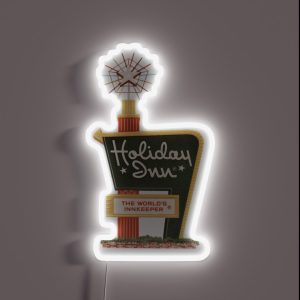Iconic Holiday Inn Sign RGB Neon Sign