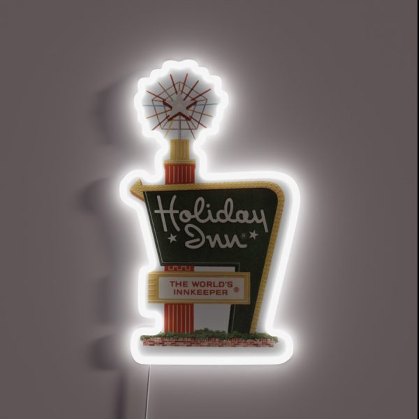 Iconic Holiday Inn Sign RGB Neon Sign