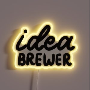Idea Brewer RGB Neon Sign