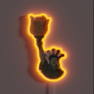 Ignite Hope Not Fear RGB Neon Sign