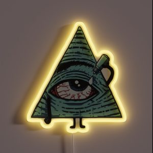 Illuminati Are Baked RGB Neon Sign