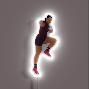 Ilona Maher Rugby Union Rugby Sevens USA RGB Neon Sign