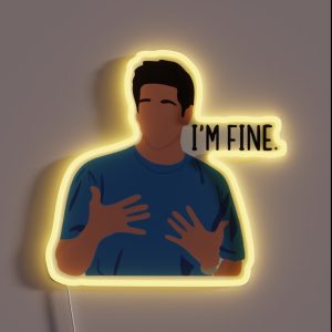 Im Fine RGB Neon Sign Im Fine RGB Neon Sign