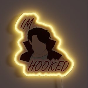 Im Hooked Harry Hook Design RGB Neon Sign Im Hooked Harry Hook Design RGB Neon Sign