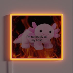 Im Seriously At My Limit RGB Neon Sign