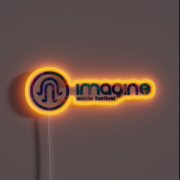 Imagine Music Festival RGB Neon Sign