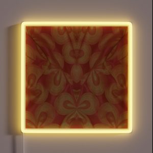 Imagine This Beautiful Abstract Delicate Colored Material RGB Neon Sign