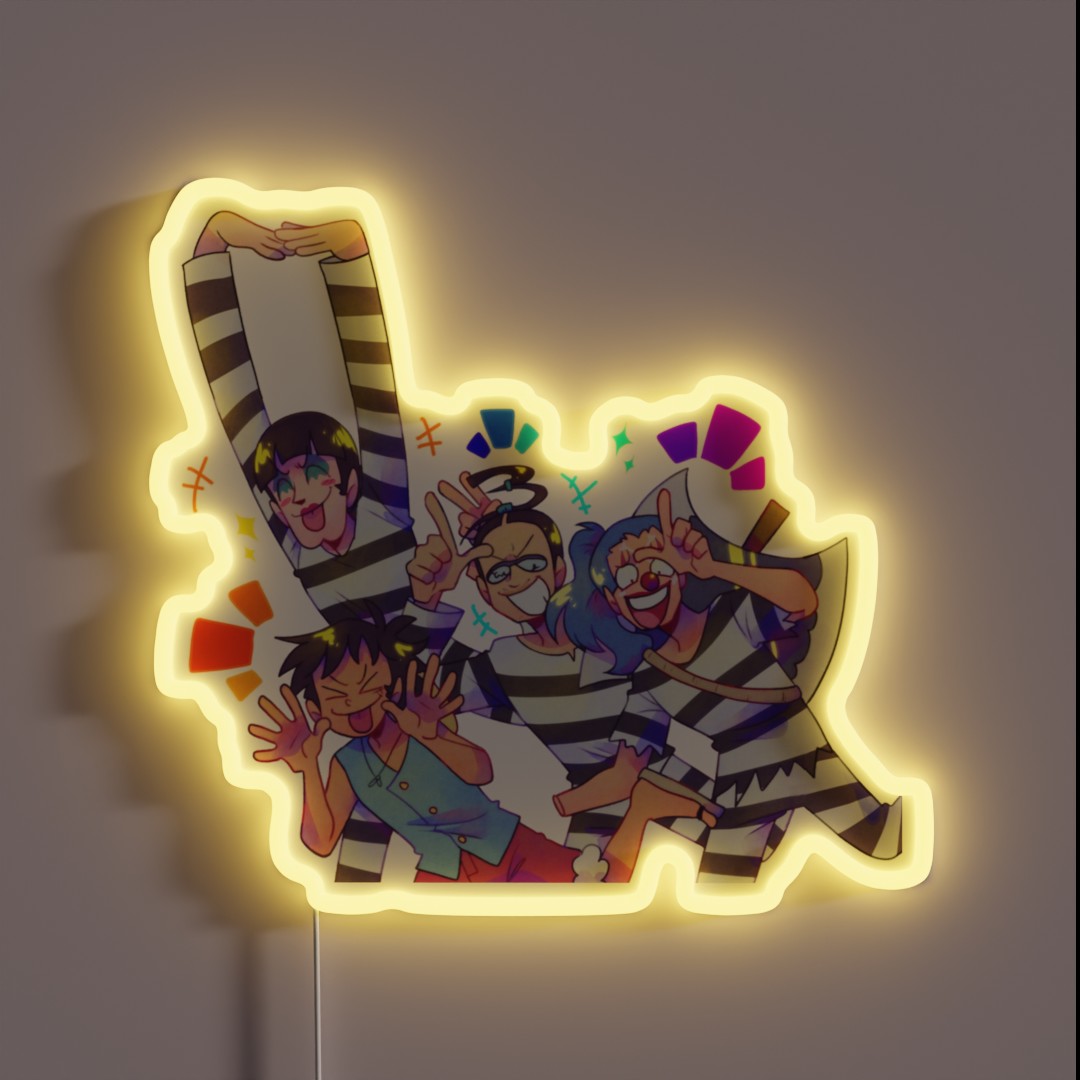 Impel Down RGB Neon Sign Impel Down RGB Neon Sign