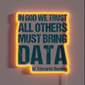 In God We Trust All Others Must Bring Data RGB Neon Sign In God We Trust All Others Must Bring Data RGB Neon Sign