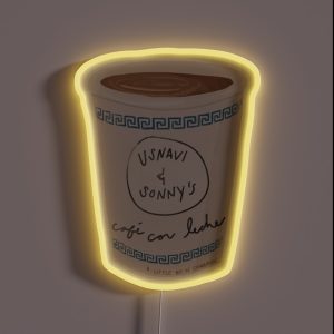 In The Heights Usnavi And Sonny S Cafe Con Leche Broadway Musical Theatre Lin Manuel Miranda RGB Neon Sign In The Heights Usnavi And Sonny S Cafe Con Leche Broadway Musical Theatre Lin Manuel Miranda RGB Neon Sign