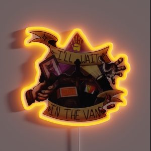 In The Van Phasmophobia Design RGB Neon Sign