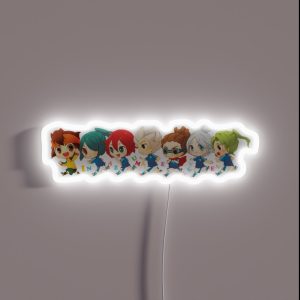 Inazuma Japan Chibi RGB Neon Sign Inazuma Japan Chibi RGB Neon Sign